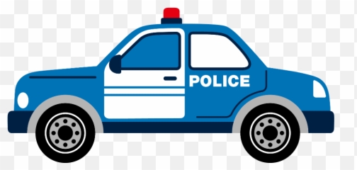Bombeiros E Polícia - Blue Police Car Clipart Emoji,Police Car Emoji
