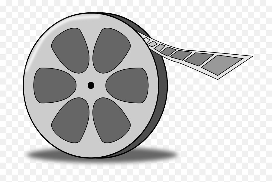 Clipart Movie Clapper Board - Clipartix Film Reel Clipart Emoji,Clapperboard Emoji