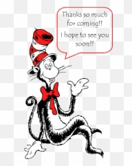 The Cat In The Hat Horton Thing Two Clip Art - Dr Seuss Png Dr Seuss Quotes Coffee Emoji,Dr Flag Emoji