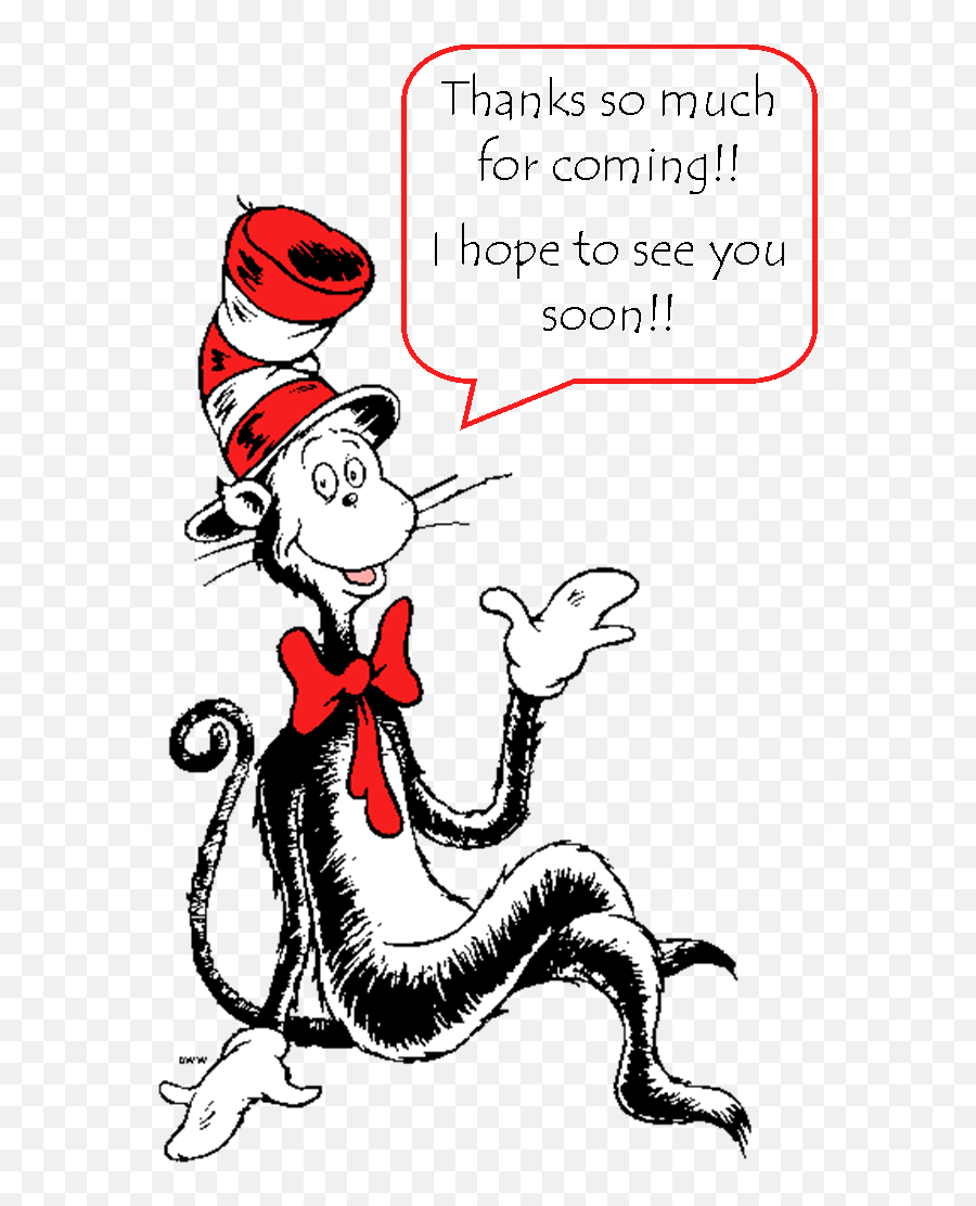 The Cat In The Hat Horton Thing Two Clip Art - Dr Seuss Png Dr Seuss Quotes Coffee Emoji,Dr Flag Emoji