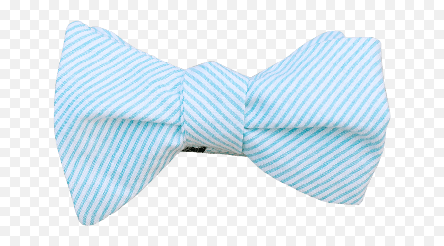 Png Light Blue Seersucker Bow Tie - Gravata Borboleta Azul C Bolinha Png Emoji,Emoji Bow Tie