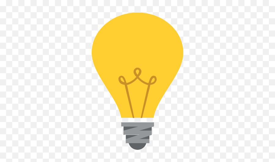 Emojione 1f4a1 - Light Bulb Emoji Transparent,Test Tube Emoji