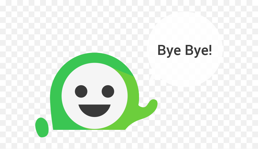 Kitlocate - Cartoon Emoji,Bye Emoticon