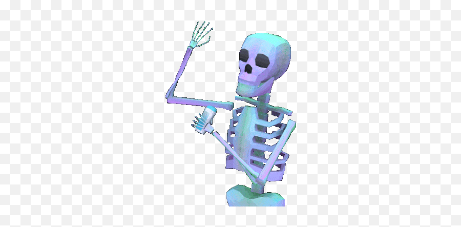 Foto Animada Cute Cartoon Pictures Funny Skeleton Skull - Gif Of Skeleton Dancing No Background Emoji,Man Skull Emoji