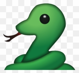 Iphone Snake Emoji - Transparent Png