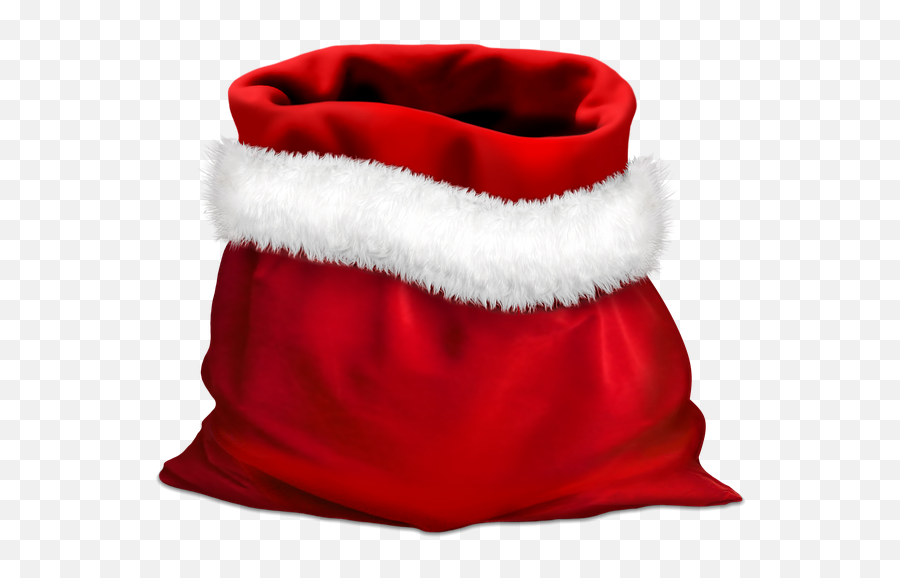 2 Santa Claus Pictures Images - Santa Christmas Bag Png Emoji,Good Morning Emoticon
