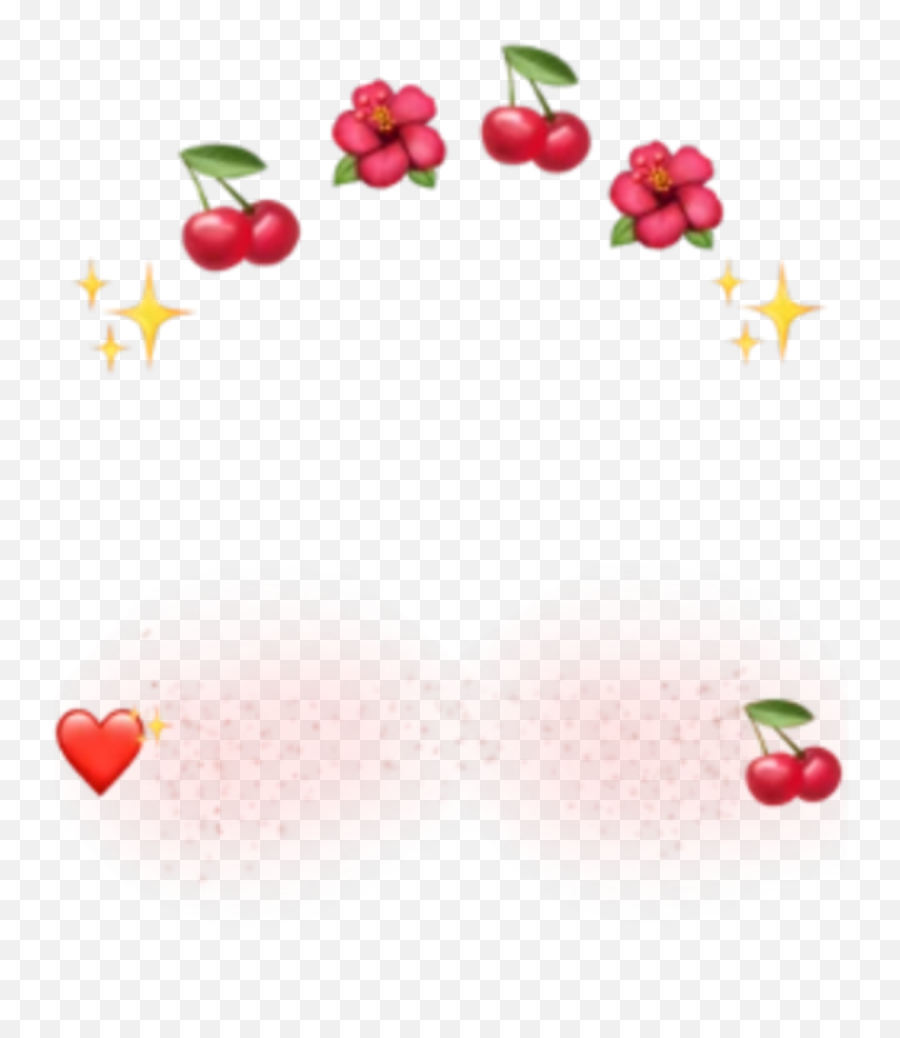 Red Aesthetic Sticker - Girly Emoji,Snapchat Blushing Emoji
