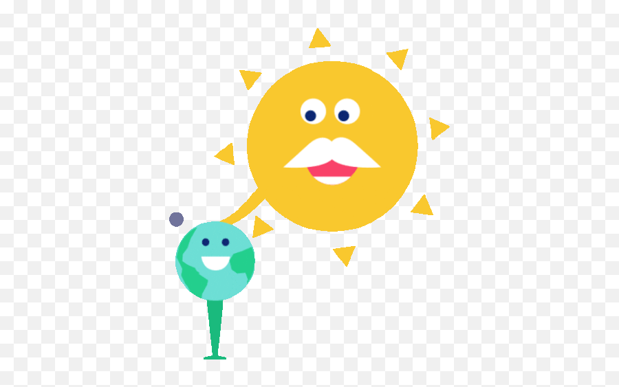 Sun Pats Earth On The Head Gif - Universe Sun Earth Discover U0026 Share Gifs Gif Sun And Earth Emoji,Earth Emoticon