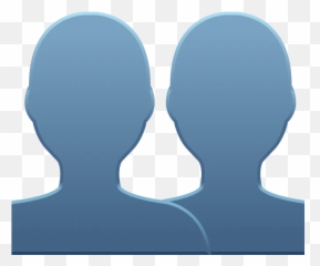 Products - Busts In Silhouette Emoji,Blue Ribbon Emoji