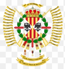 Arms Of The 67th Infantry Regiment - Badlia Coat Of Arms Emoji,Sicilian Flag Emoji