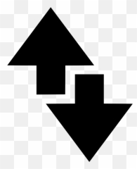 Up Vector And Down Arrow Transparent - Png Emoji