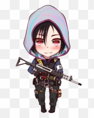Rainbow Six Siege Hibana - Dessin Emoji