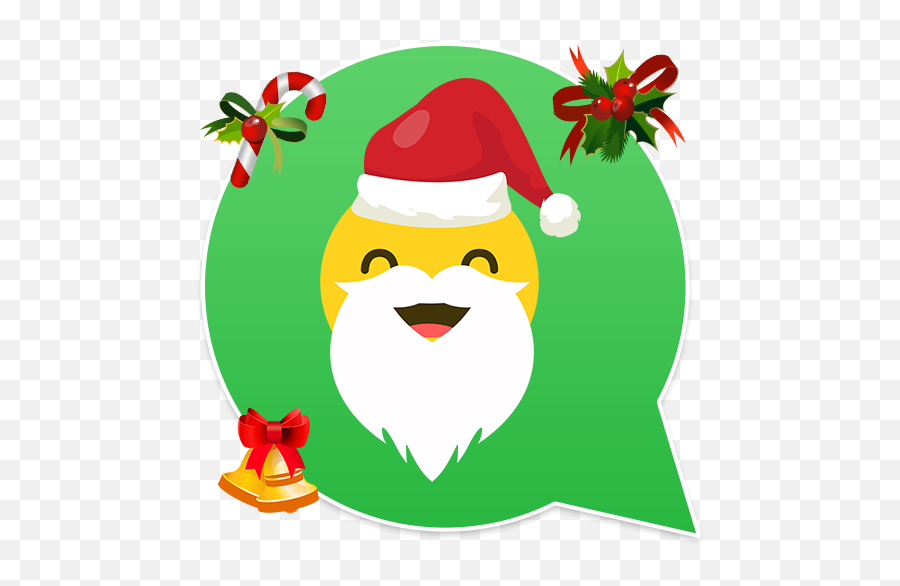 Wastickerapp Christmas Stickers Funny - Cartoon Emoji,Animated Christmas Emojis
