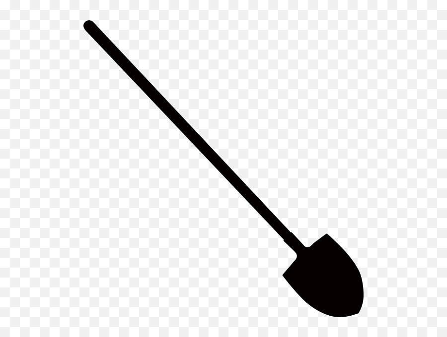 Shovel Clip Art At Vector Clip Art 3 - Black Shovel Clipart Emoji,Shovel Emoji