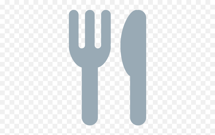 Fork Emoji Icon Of Flat Style - Discord Fork And Knife Emoji,Finger Bread Emoji