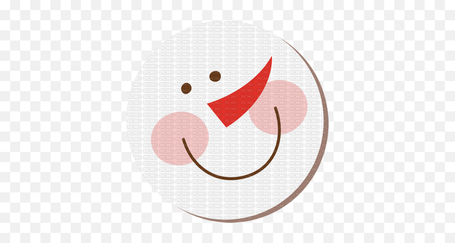 Christmas Winter Snowman - Circle Emoji,Snowman Emoticon