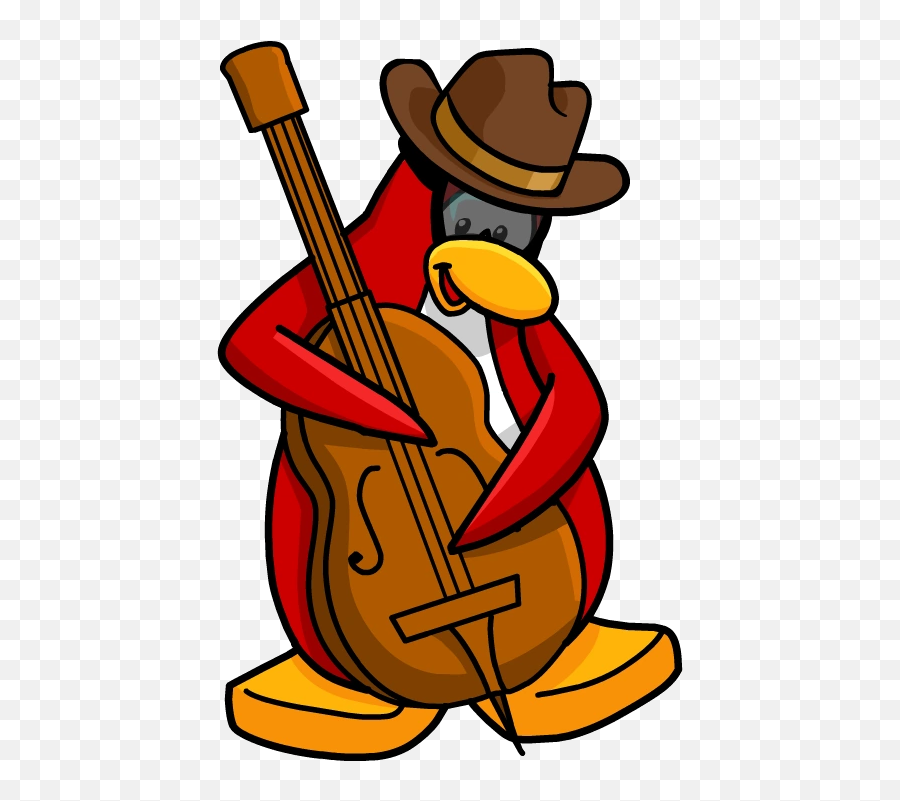 Bass Guitar - Club Penguin Playing Instrument Emoji,Bass Guitar Emoji