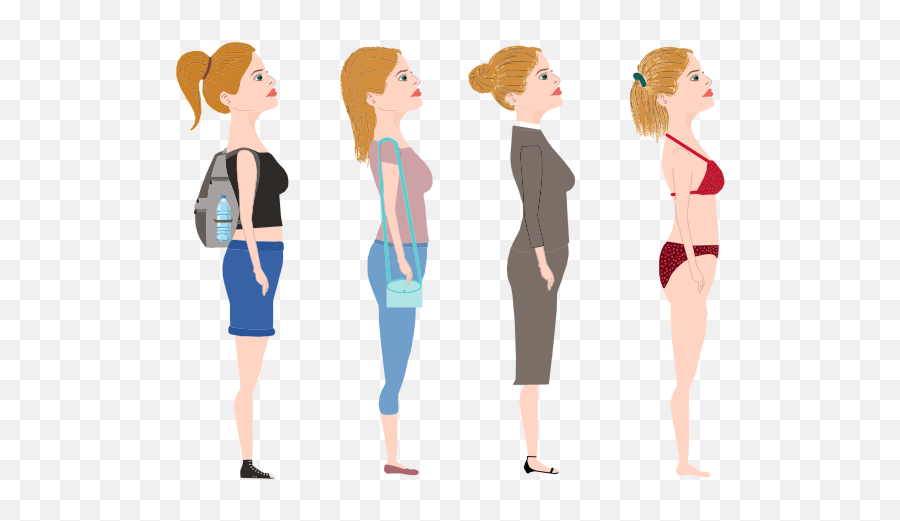 Quartet Woman - Side View Of Characters Emoji,Emoji Clothing Store