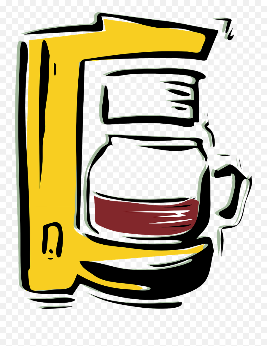 Coffee Maker Pot Drip Auto - Coffee Maker Clip Art Emoji,Coffee Drinking Emoji