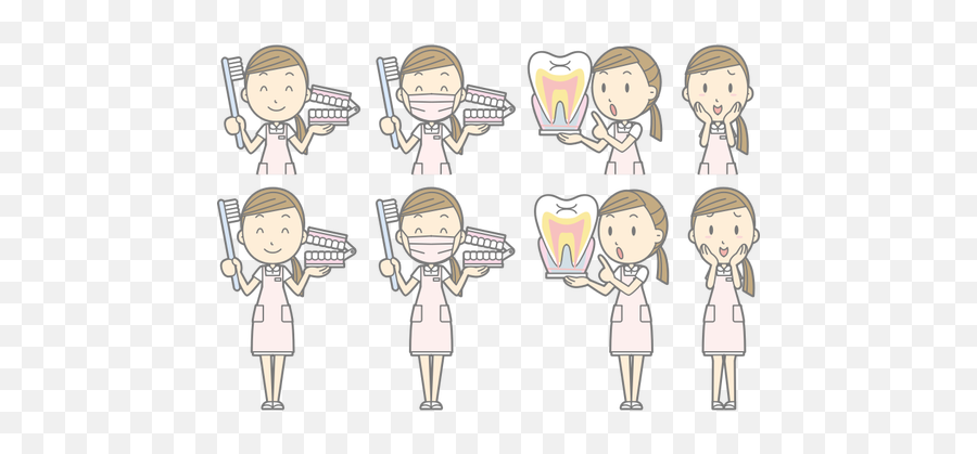 Kesehatan Gigi Instruktur Kartun Gambar - Denture Hygiene Clip Art Emoji,Duh Emoji Face