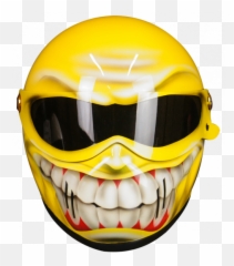 Custom Designed Grinster Smiley Helmet - Extra Bau Und Hobby Emoji,Usa Emoticon