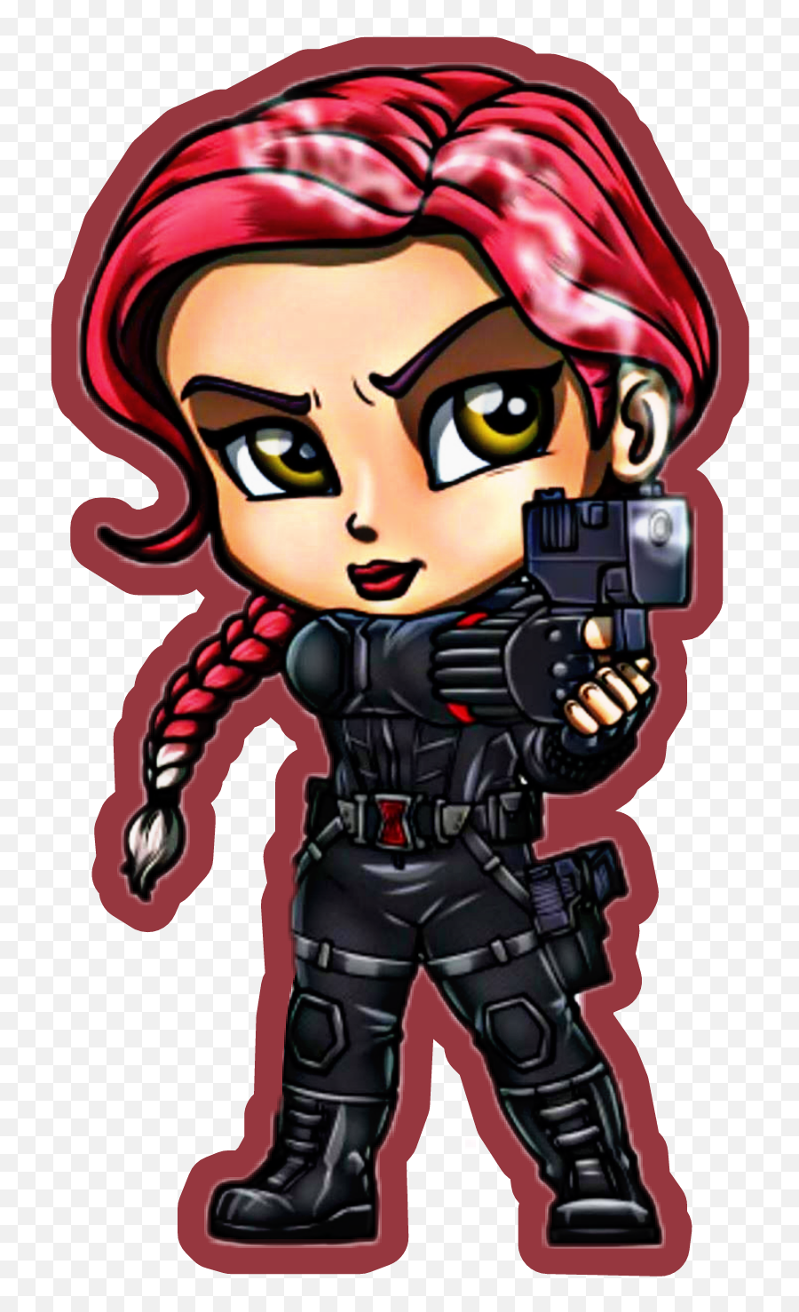 Black Widow Sticker Fan Art - Lord Mesa Black Widow Emoji,Black Widow Emoji
