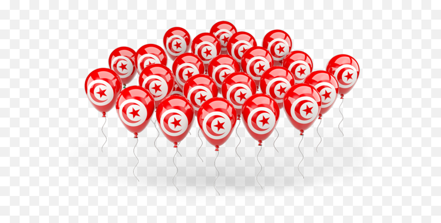 Balloons - Illustration Emoji,Red Flag Emoticon