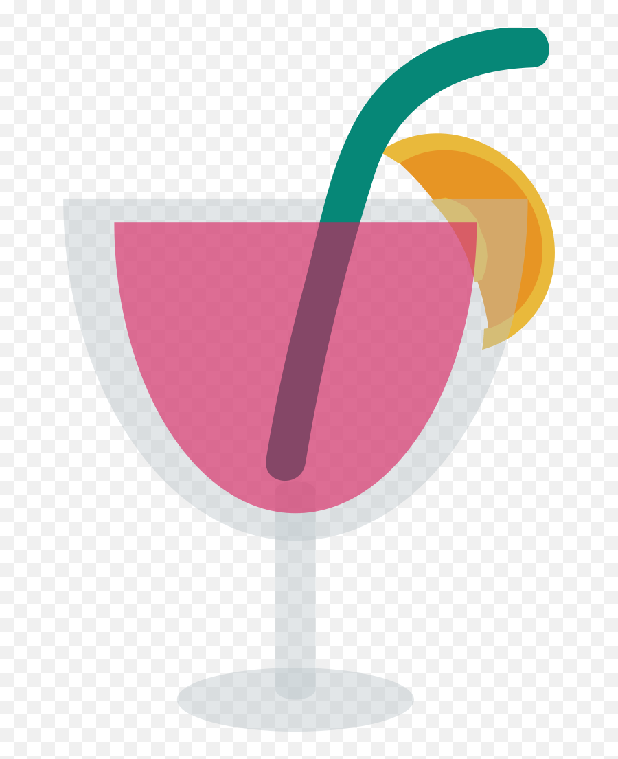 Emojione1 1f379 - Wine Glass Emoji,Wine Emoji