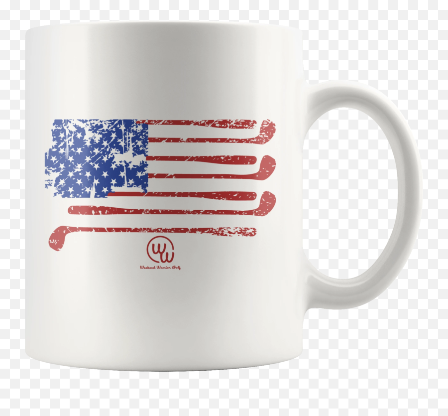 Usa Golf Flag Mug - Beer Stein Emoji,Golf Emoji