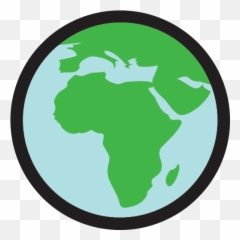 Earth Globe Europe - Vector Map Emoji,Earth Emoji