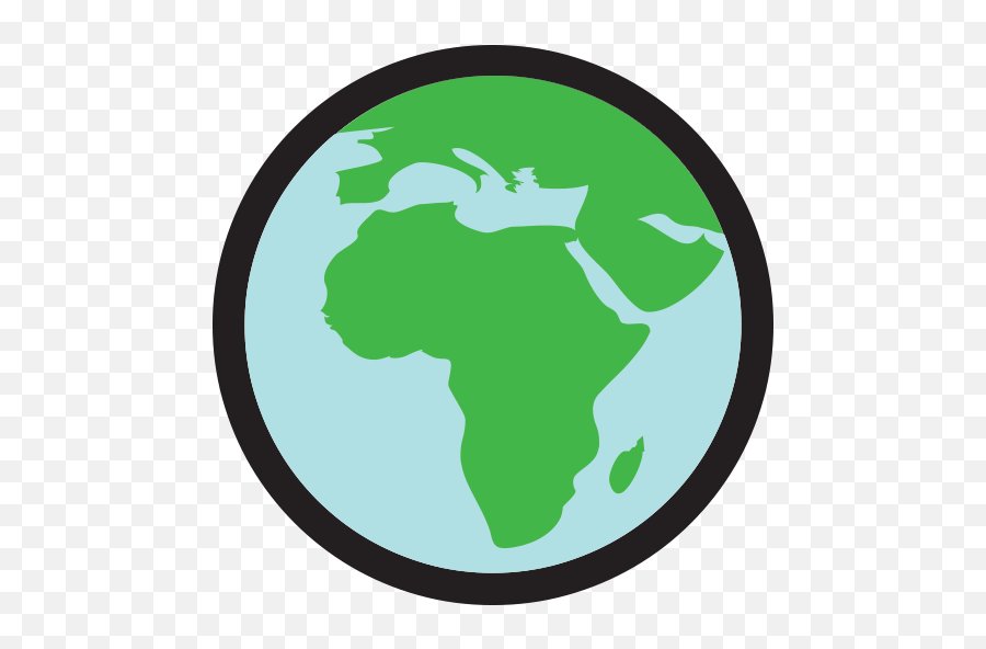 Earth Globe Europe - Vector Map Emoji,Earth Emoji