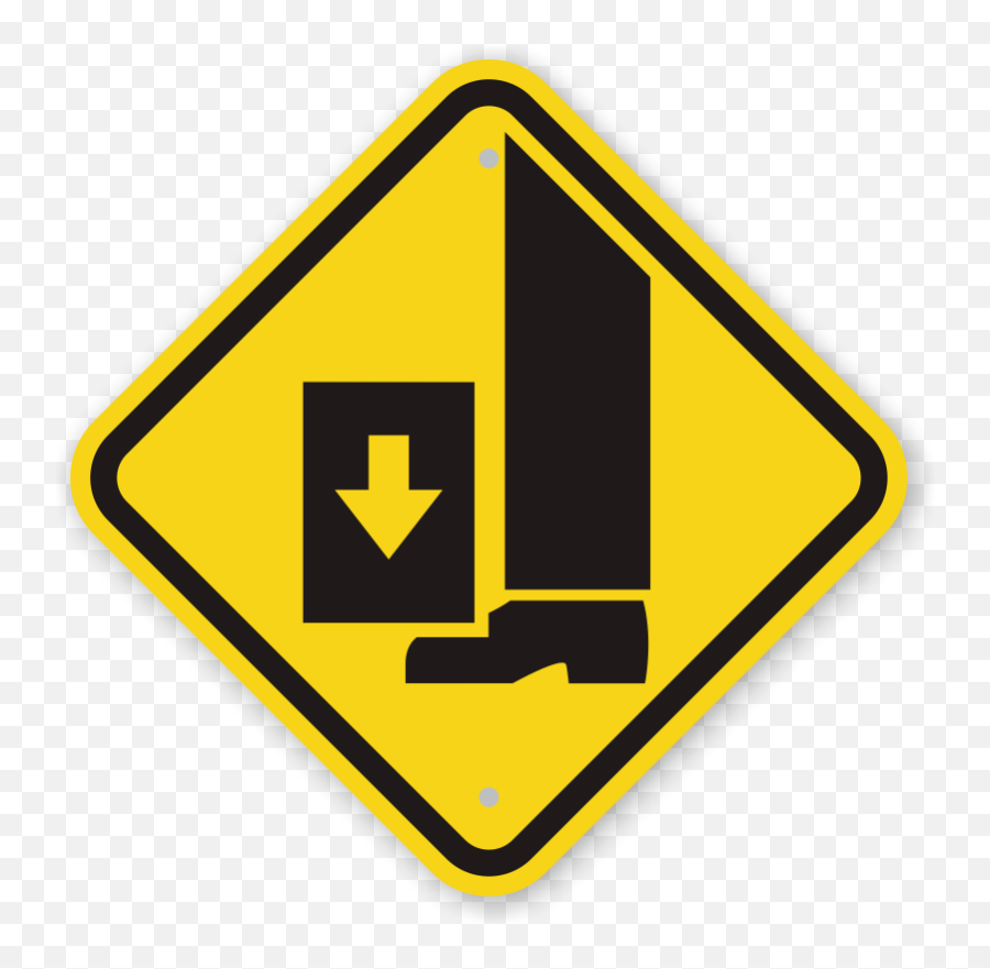 Free Hazard Sign Images Download Free - Penguin Crossing Sign Emoji,Caution Sign Emoji