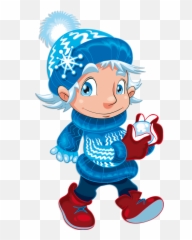 Fairytale Fantasy Princess Sticker 5 Clipart - Full Size Winter Boy Png Emoji,Chocobo Emoji