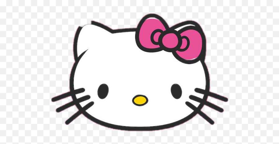 Hellokitty Hello Kitty Schleife Freetoedit - Hello Kitty Emoji,Kitty Emoticon