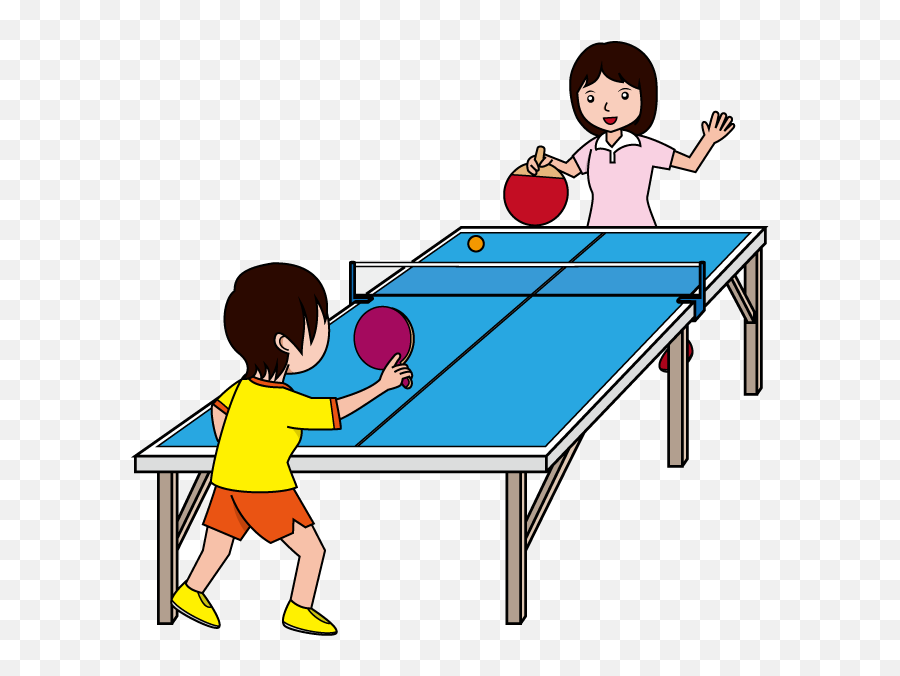 Tennis De Table Clipart - Play Table Tennis Clipart Emoji,Ping Pong Emoji