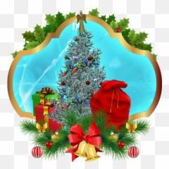 Merry Fishmas - Christmas Ornament Emoji