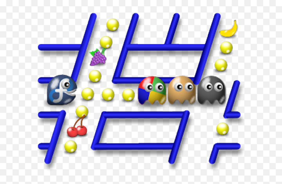 Pacman Psd Official Psds - Clip Art Emoji,Emoji Pacman