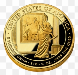 Us Mint Gold Coin PSD Official PSDs - 24k Emoji