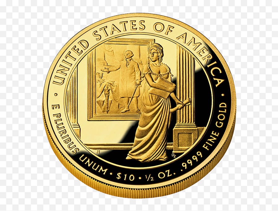 Us Mint Gold Coin Psd Official Psds - 24k Gold Emoji,Gold Coin Emoji