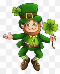 Download Content Leprechaun Christmas Eprechaun Pattern Free - Transparent Background Clipart Emoji