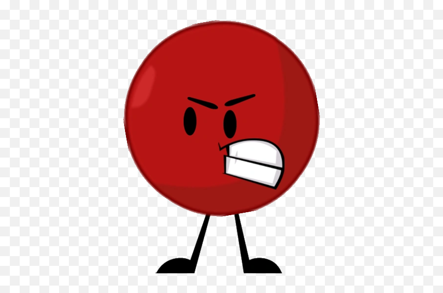 Maroon Ball The Island Of The Objectpedia Wiki Fandom - Cartoon Emoji,Wwe Emoticon