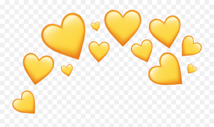 Yellow Heart Headband Yellowheart - Girly Emoji,Yellow Heart Emoji