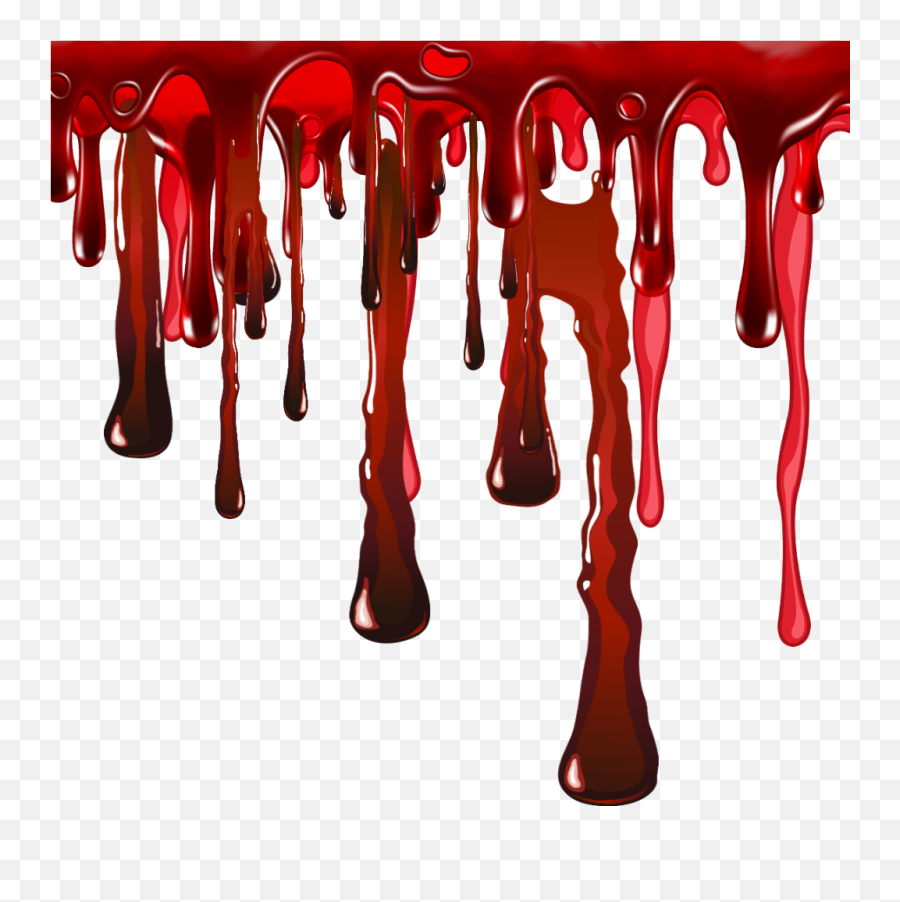 Blood Drip Dripping Sticker - Blood Emoji,Siren Emoji