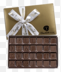 Seasons Greetings Chocolate Gifts - Bar Emoji