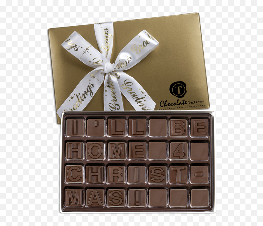Seasons Greetings Chocolate Gifts - Chocolate Bar Emoji,Chocolate Bar Emoji