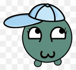Crazy Marbles Emoji - Green Epic Face