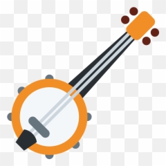 Banjo Emoji Clipart -