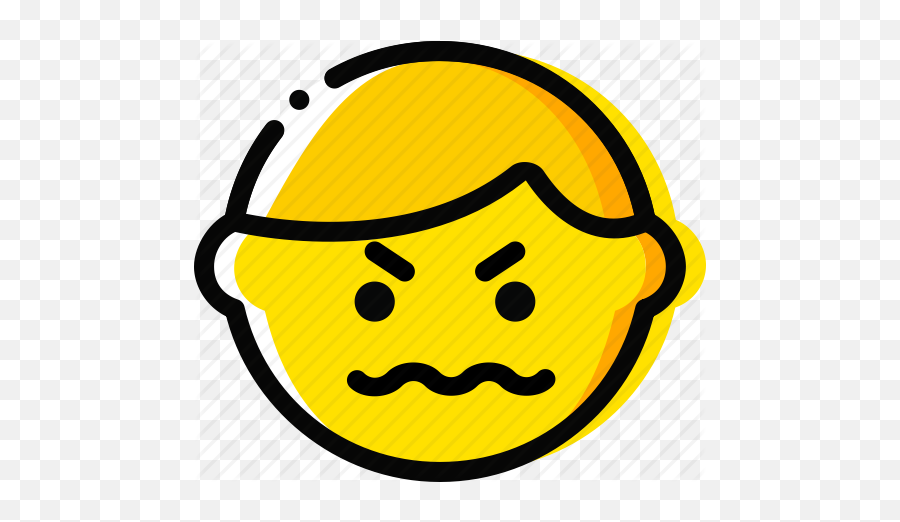Emoji Emoticon Face Pissed Icon - Crying Icon Png,Pissed Emoji