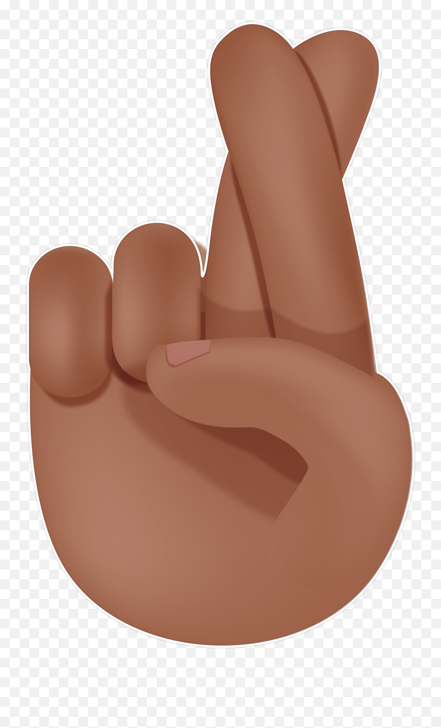 Fingers Crossed Emoji - Two Fingers Crossed Emoji,Crossed Eyes Emoji