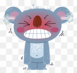 Koala Emoji For Ree - Cartoon,Koala Emoticons